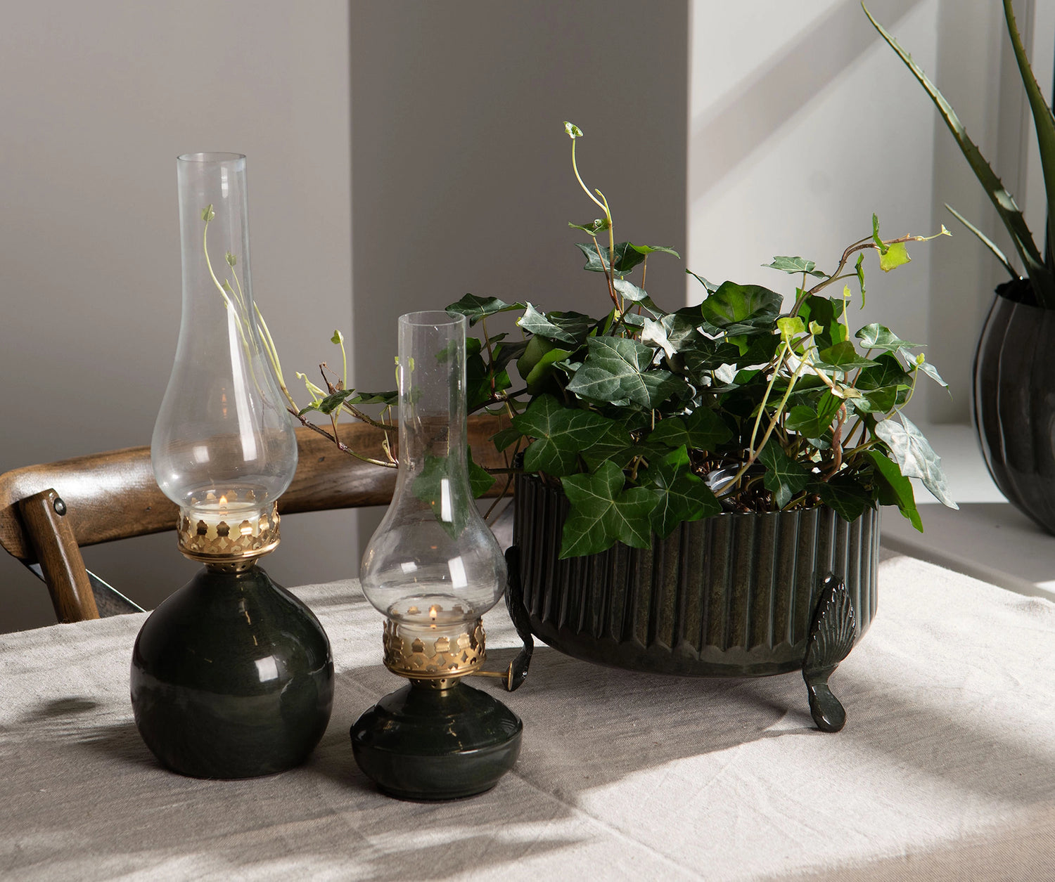 Lampa värmeljus ARIANA kale