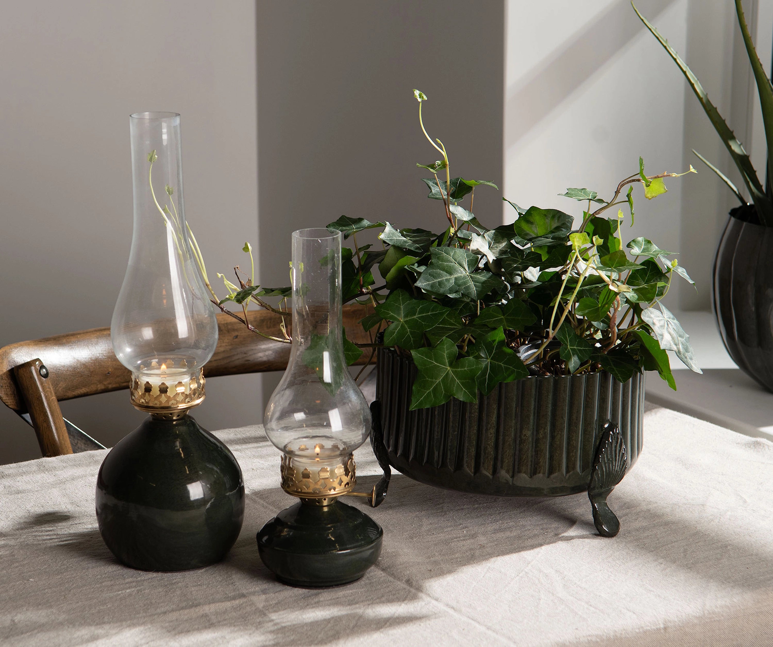 Lampa värmeljus ARIANA kale