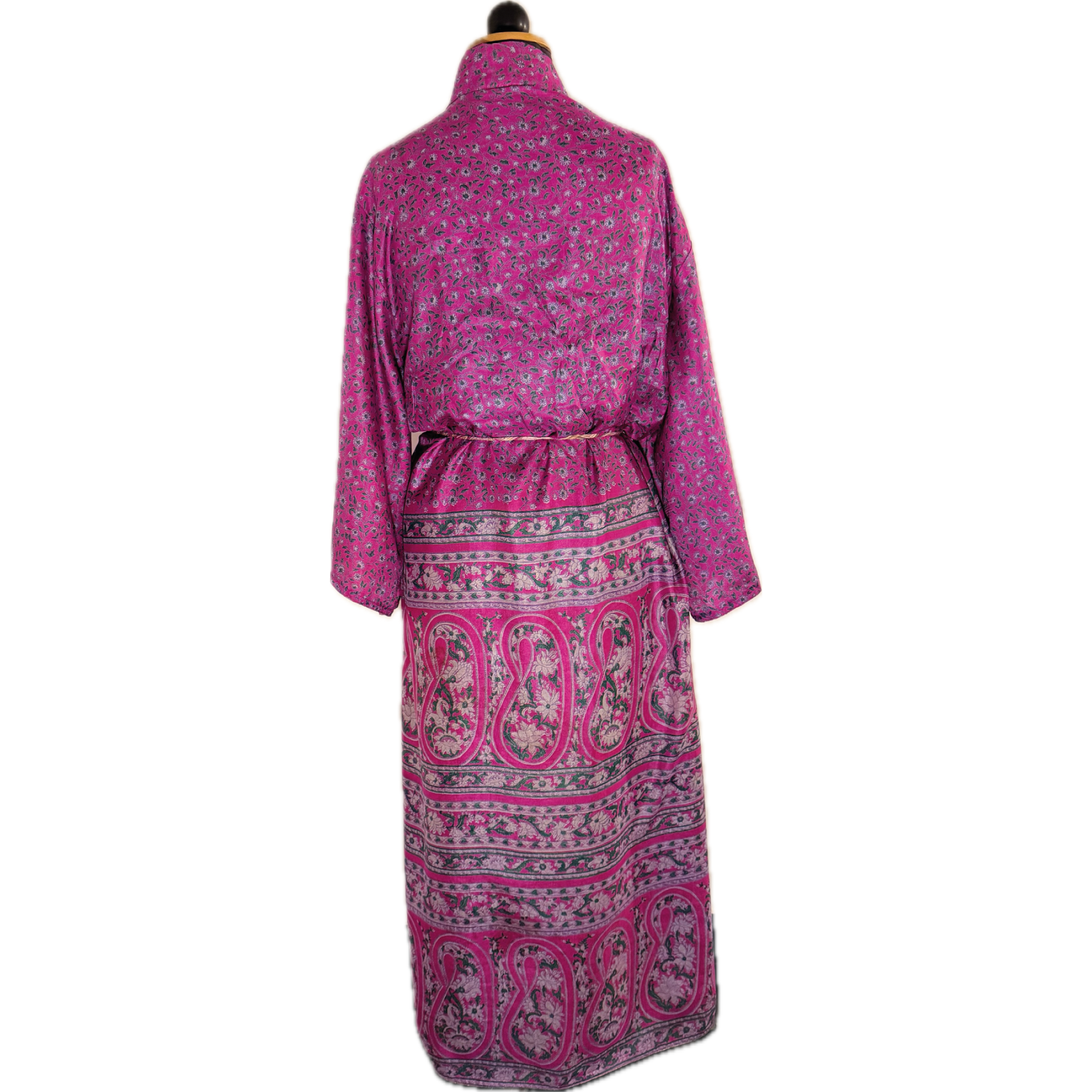 Kimono IMPERIAL FUCHSIA vintage vändbar