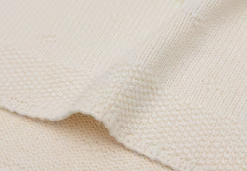 Pläd barn COSY KNIT havre