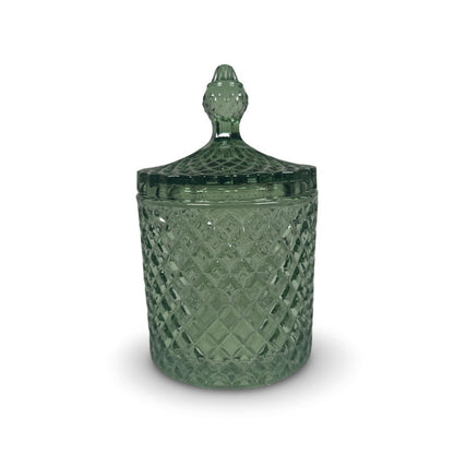 Glasburk CRYSTAL FLAT med lock