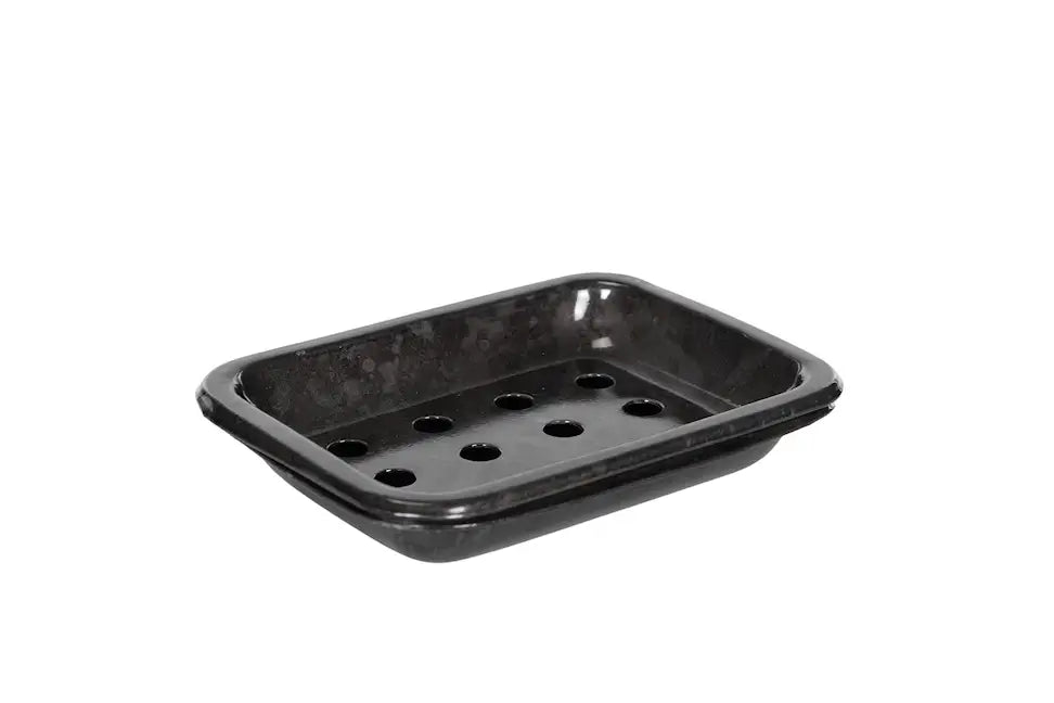 Tvålkopp GREY ONYX metall