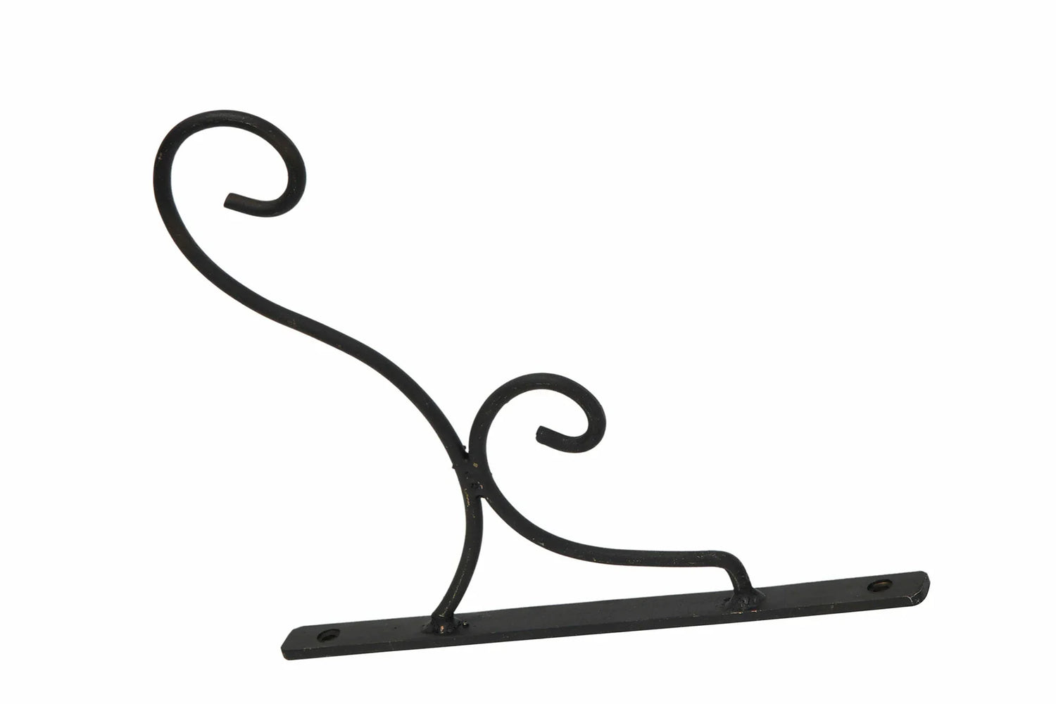 Krok LYKTA svart metall 26x2x27cm