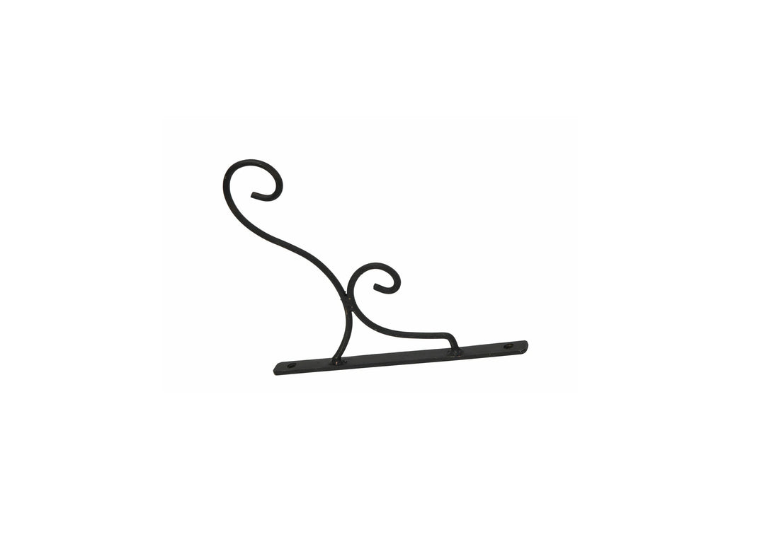 Krok LYKTA svart metall 26x2x27cm
