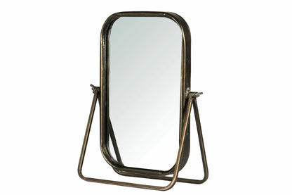 Bordsspegel ANTIQUE antikmässing 34x12x52cm
