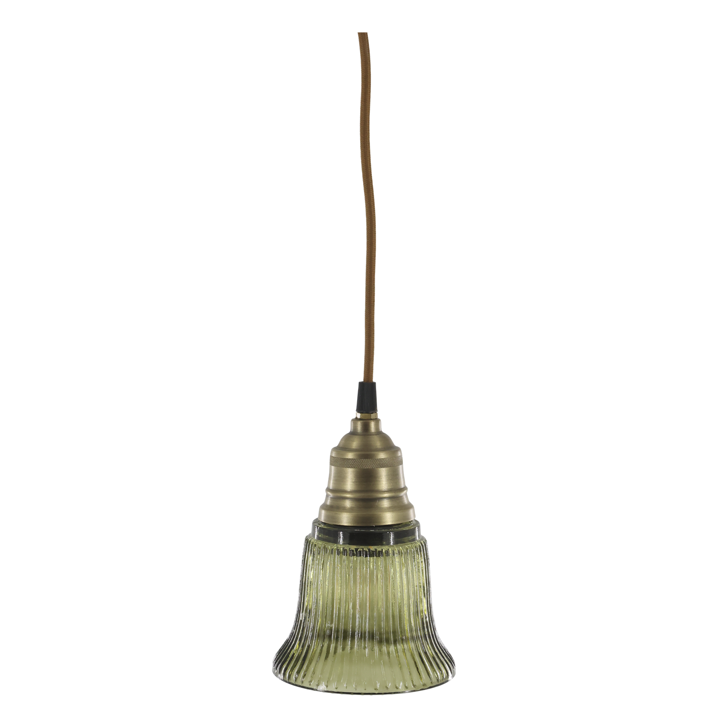 Fönsterlampa KLOCKA glas 17x12cm