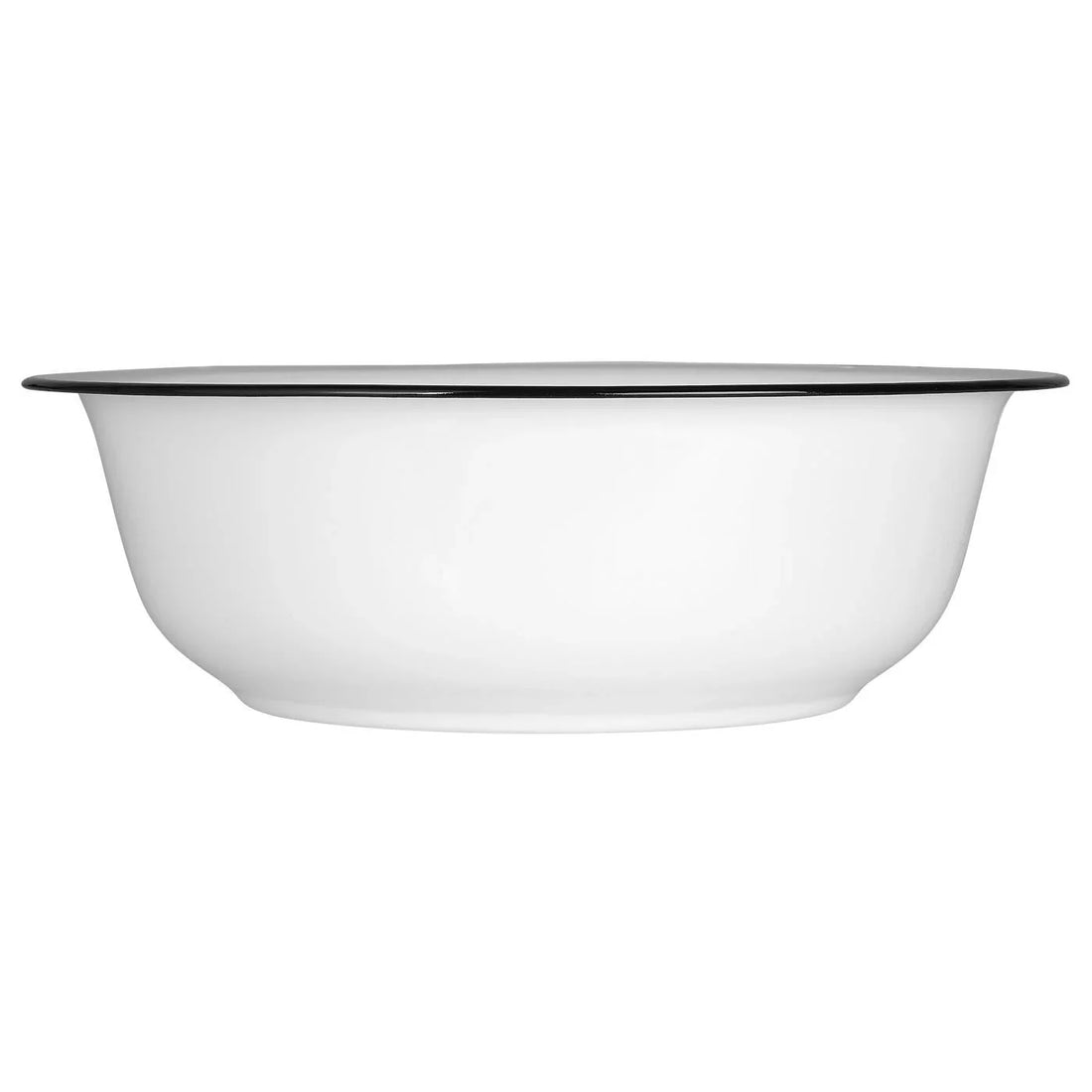 Tvättställ EMALJ vit/svart