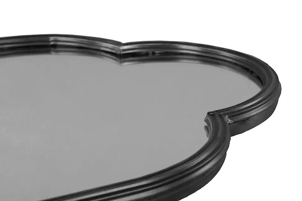 Spegel TIDLÖS svart metall