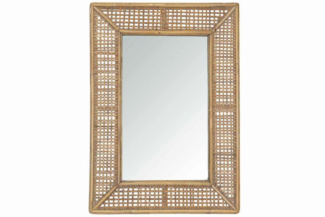 Spegel REKTANGEL bambu 51x2x71cm