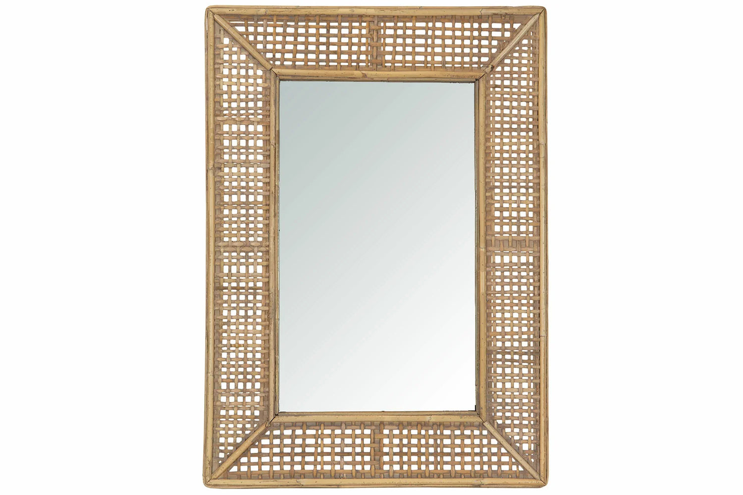 Spegel REKTANGEL bambu 51x2x71cm