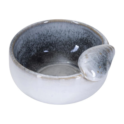 SKÅL MUSSLA, liten, creme ø7cm