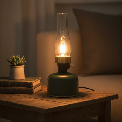 Bordslampa POMOX laddbar