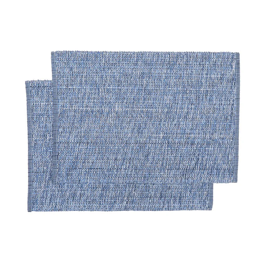 Tablett SANDRA, 2-pack marin/ljusblå