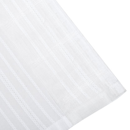 Gardinlängd ELSY 2-pack 140x280cm vit