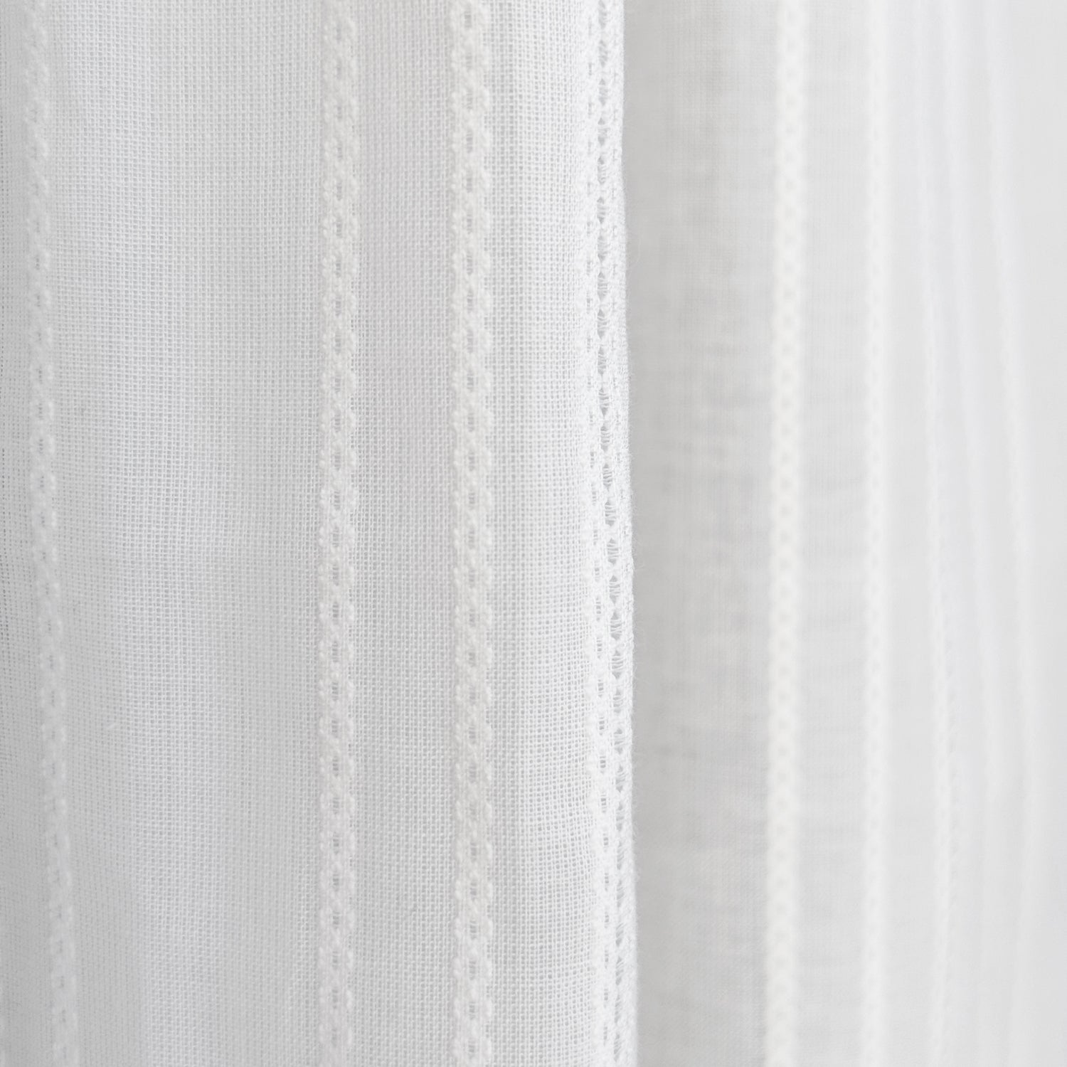 Gardinlängd ELSY 2-pack 140x280cm vit