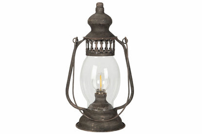 Lampa STALLYKTA 19x13x33, batteri metall