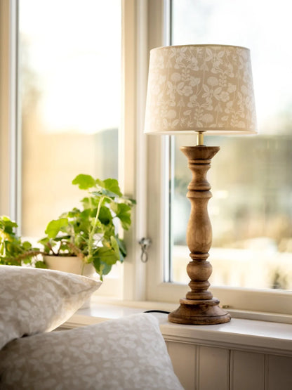 Lampskärm bordslampa SOFIA DE MINA 20cm beige