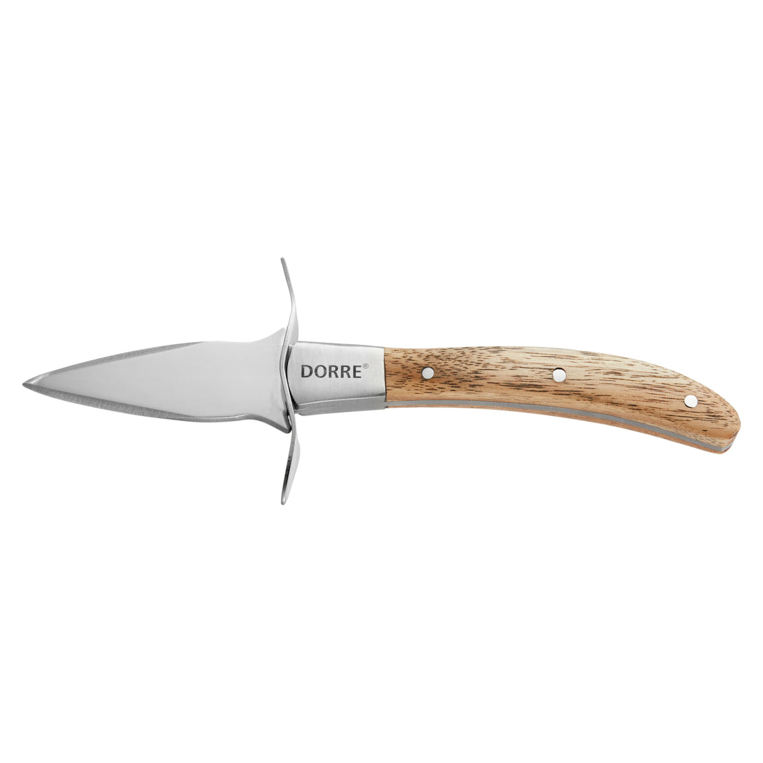 Ostronkniv ONA rostfri/acacia 16,5cm