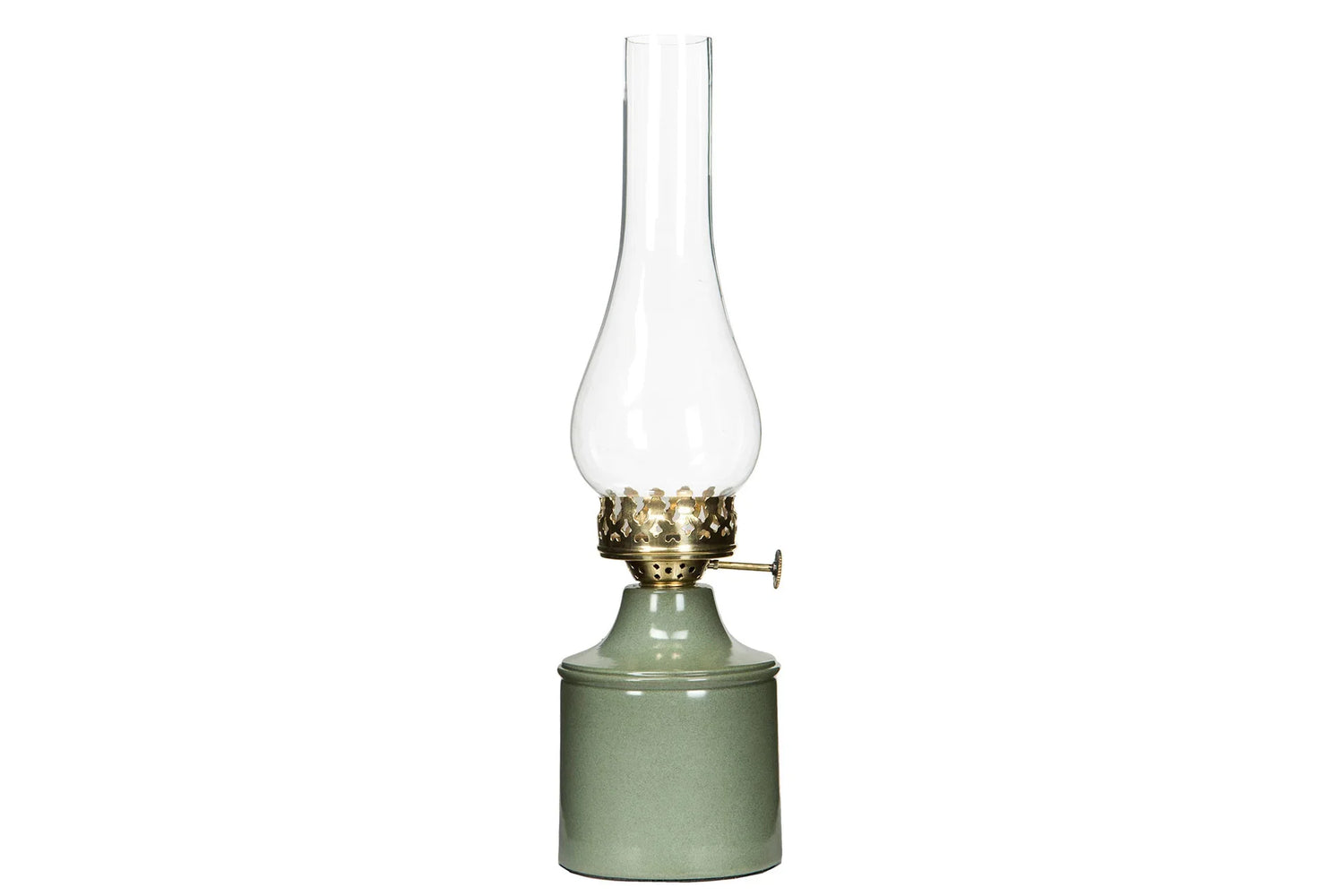 Lampa värmeljus IRIS emalj Grön
