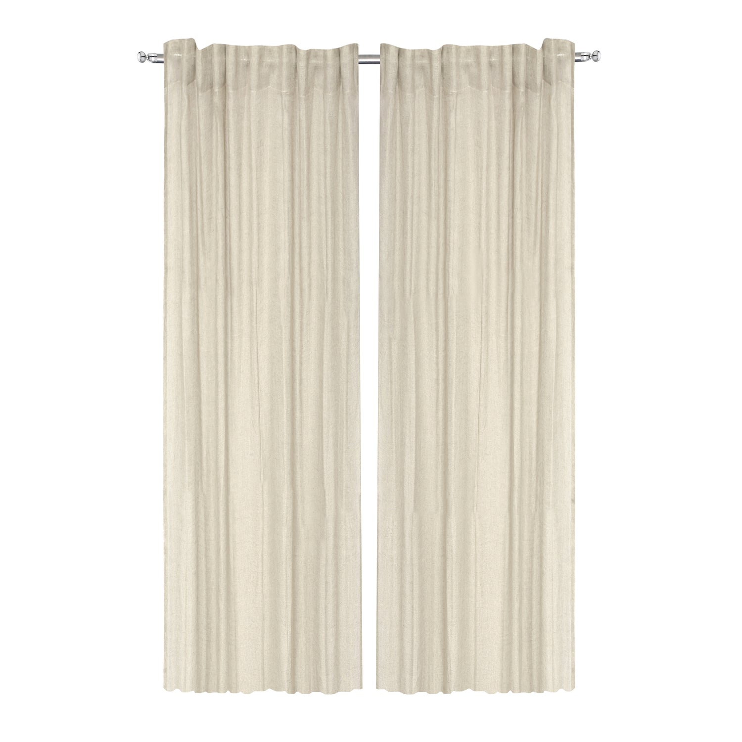 Gardinlängd LINUS 2-pack 100% lin