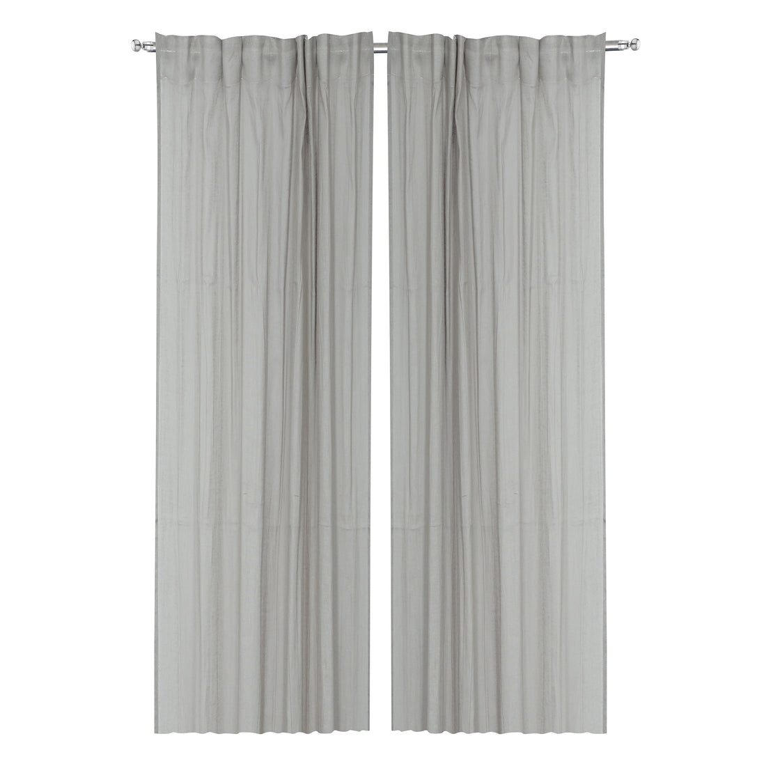 Gardinlängd LISA 2-pack 140x280cm 55% lin