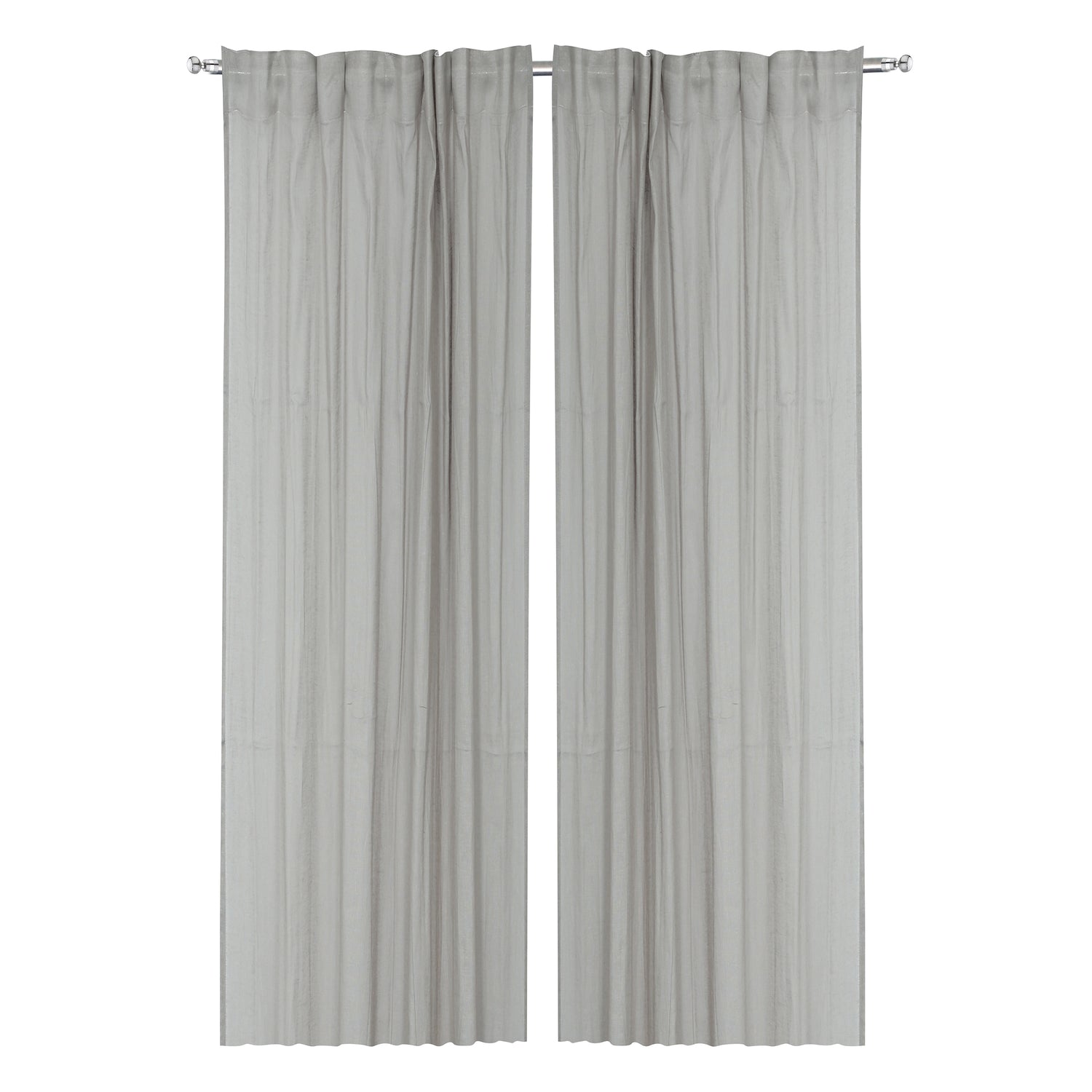 Gardinlängd LISA 2-pack 140x280cm 55% lin