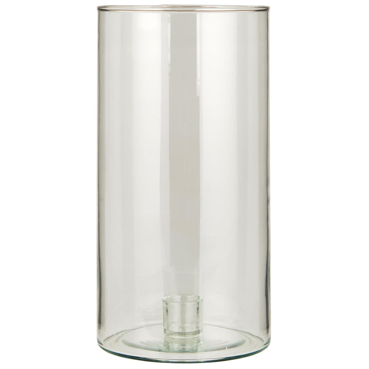 Ljusstake CYLINDER GLAS HÖG H:25cm