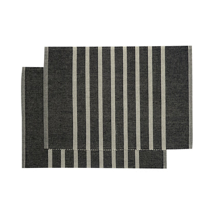 Tablett SIGRID, 2-pack svart/linne