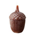 Ljus EKOLLON 13x8cm brun
