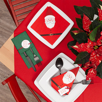 Servett L FOLDED SANTA