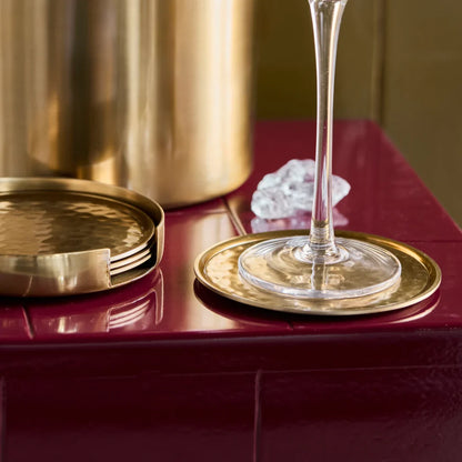 Glasunderlägg HAMMER GOLDEN 4-pack