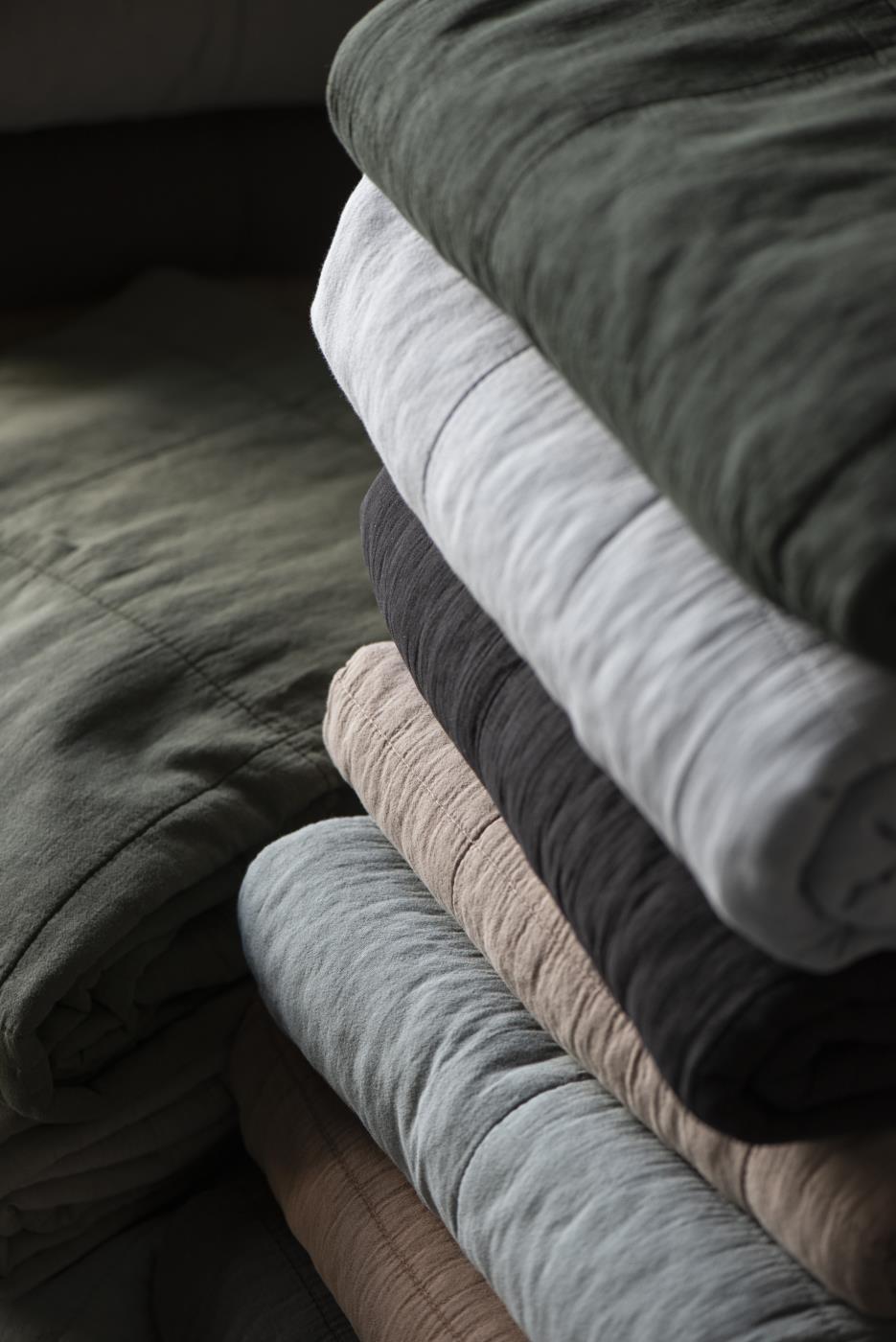 Överkast CHECK STITCH  dubbelsäng