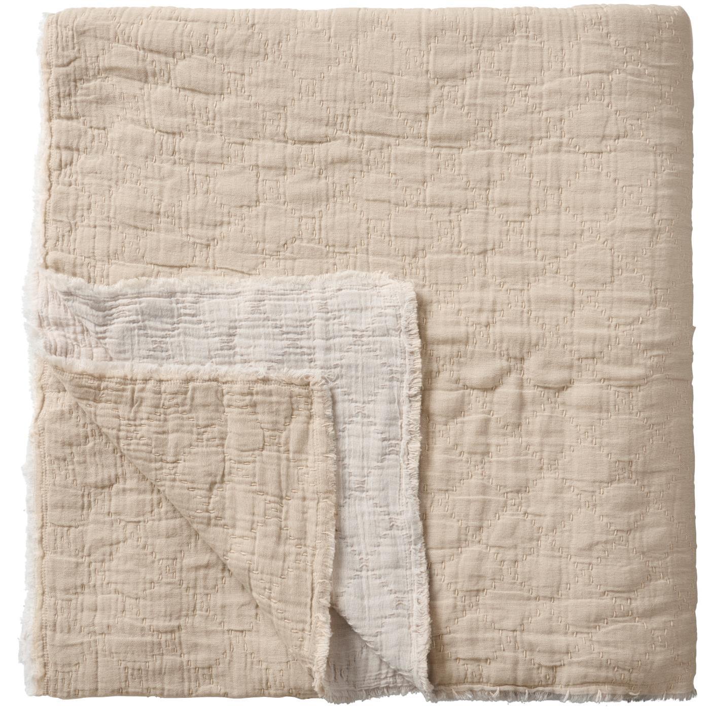 Överkast CHECK STITCH  dubbelsäng