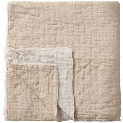 Överkast CHECK STITCH  dubbelsäng