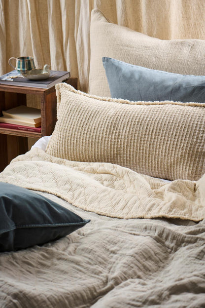 Överkast CHECK STITCH  dubbelsäng