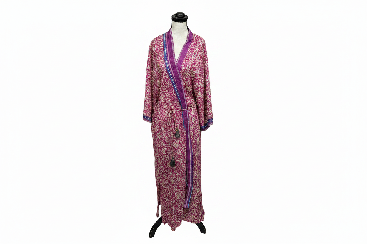 Kimono PURPLE MEADOW vintage