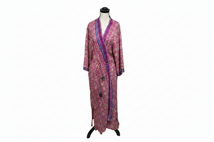 Kimono PURPLE MEADOW vintage