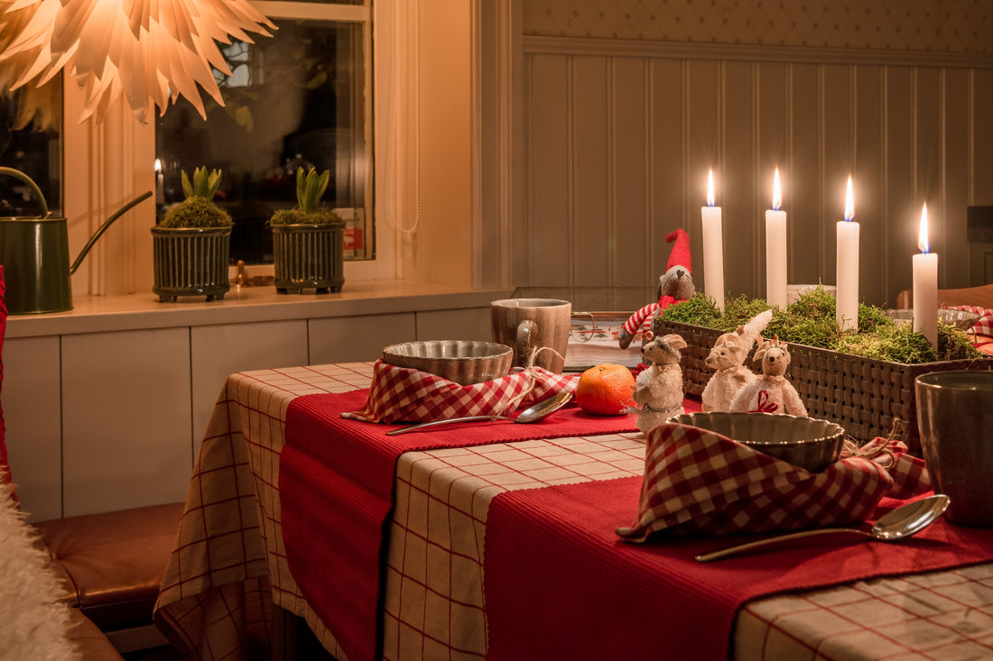 Ljusstake ADVENT FLÄTAD