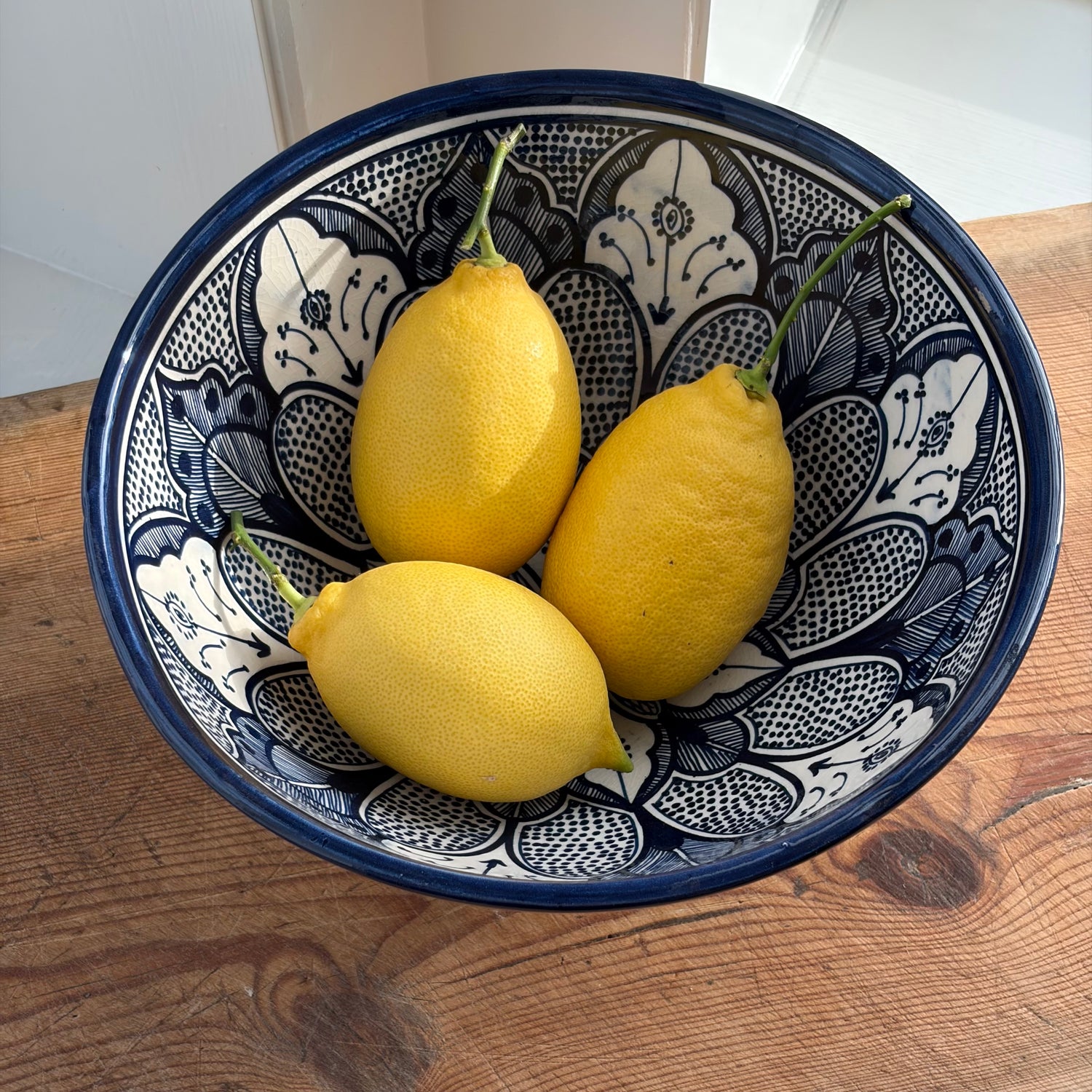 Skål MARRAKECH stor 25cm azur blue
