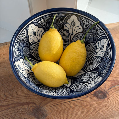 Skål MARRAKECH stor 25cm azur blue