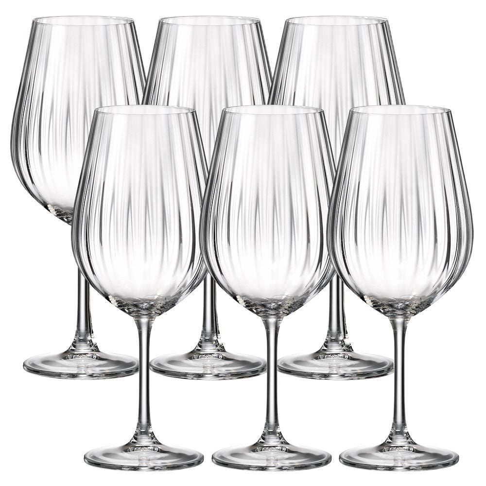 Vitvinsglas WATERFALL 400ml 6-pack