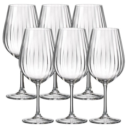 Vitvinsglas WATERFALL 400ml 6-pack