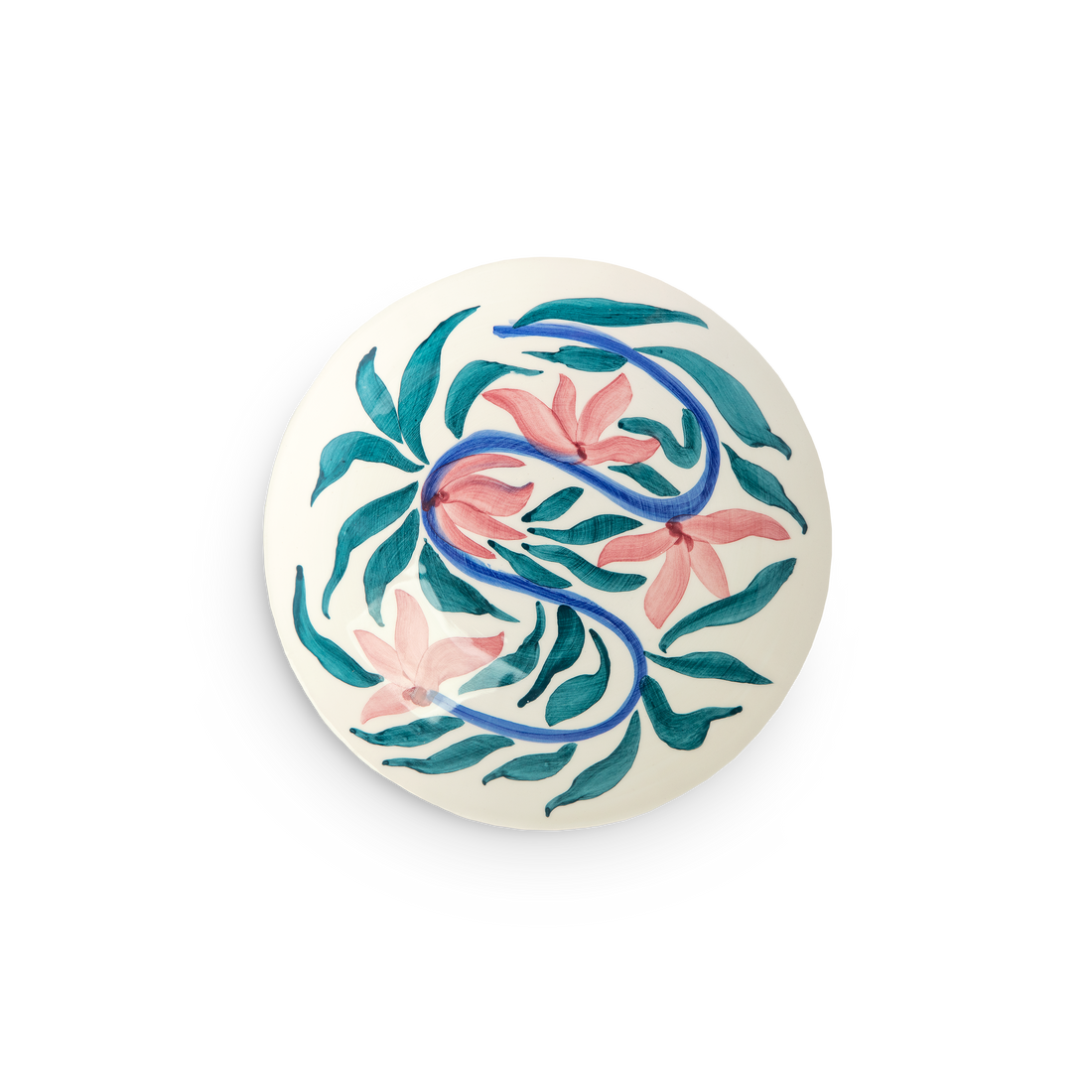 Tallrik FLOWERS 20cm water lillies