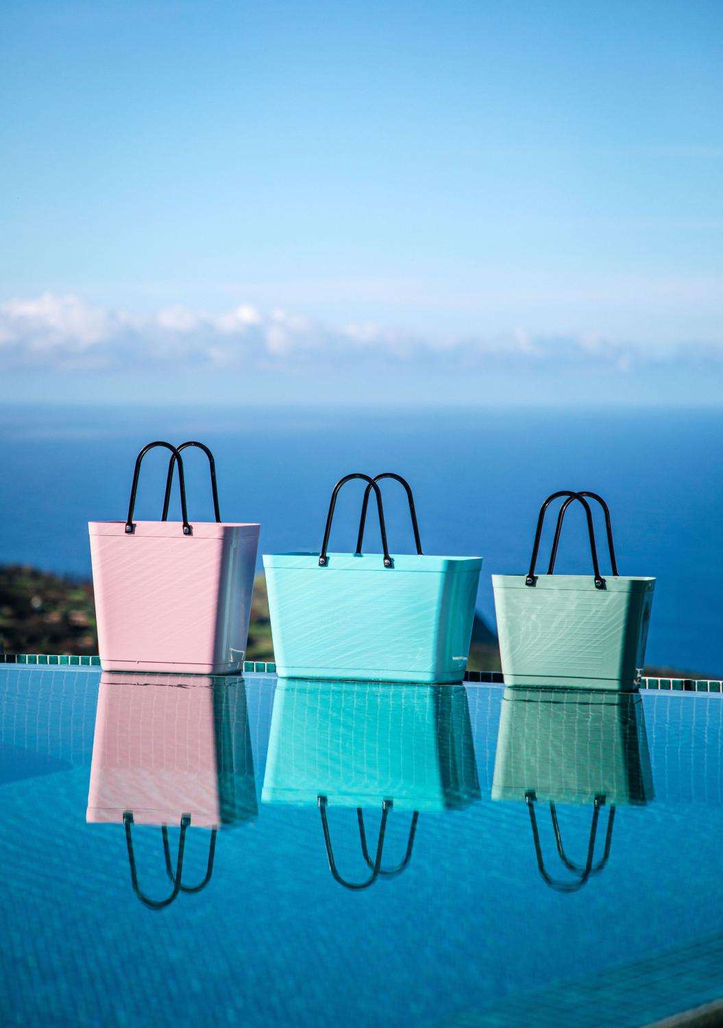 Väska HINZA green plastic