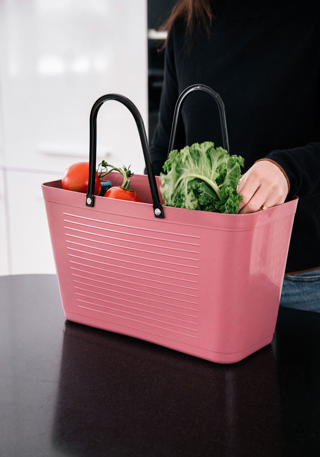 Väska HINZA green plastic