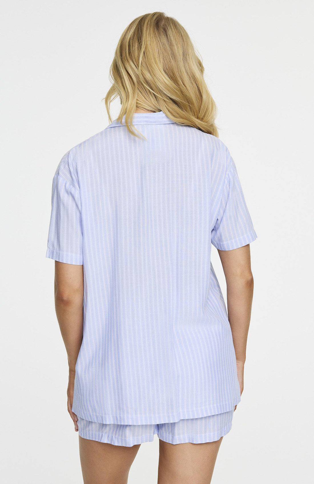 Pyjamas BLUE STRIPE kort