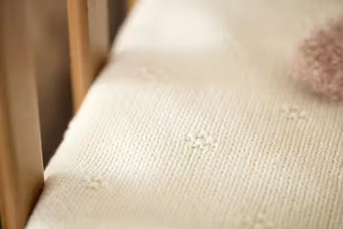 Pläd barn COSY KNIT havre