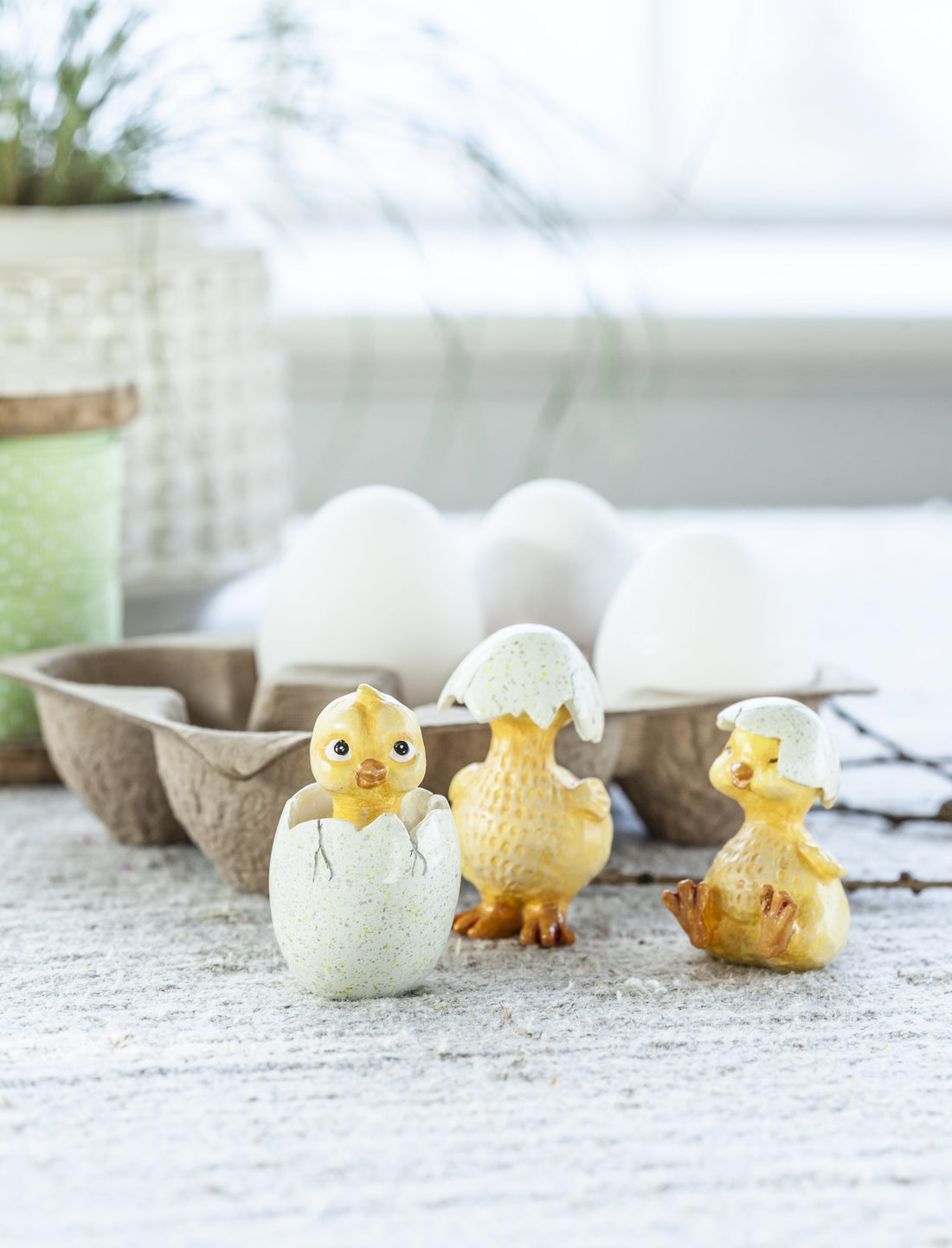 Figur KYCKLING 3-pack, H.4,9-6cm