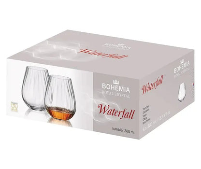 Vattenglas WATERFALL 500ml 6-pack