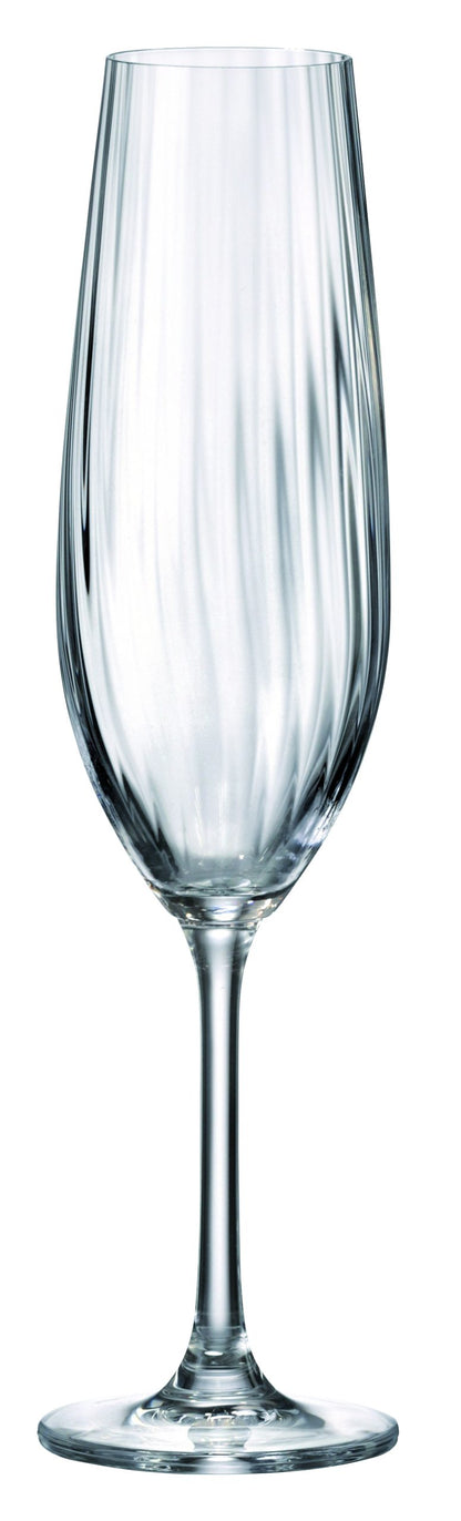 Champagneglas WATERFALL 6-pack